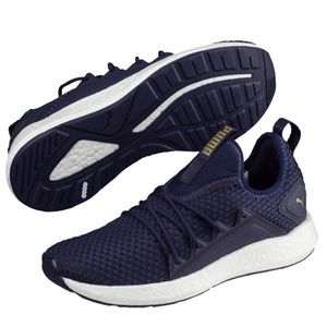 Puma Navy Lace up Sneakers